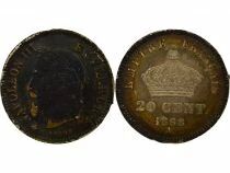 Napoleon III - 20 Silver Centimes, Laureate Head - 1868 A Paris