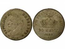 Napoleon III - 20 Silver Centimes, Small Diameter - 1866 A Paris