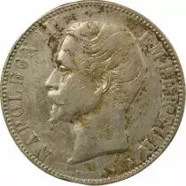 Napoleon III - 5 Silver Francs, Bare Head - 1855 A Paris