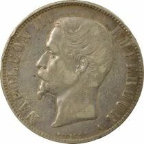 Napoleon III - 5 Silver Francs, Bare Head - 1855 A Paris