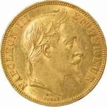Napoleon III - 50 Gold Franc, Laureate head - 1866 A Paris