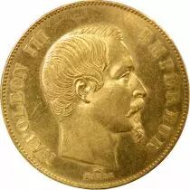 Napoleon III - 50 Gold Francs, Bare Head - 1856 A Paris