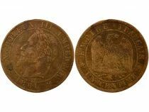 Napoleon III - Centime, Laureate Head - 1861 K Bordeaux