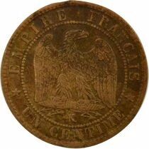 Napoleon III - Centime, Laureate Head - 1861 K Bordeaux