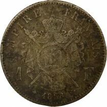 Napoleon III - Silver Franc, Laureate Head - 1868 A Paris