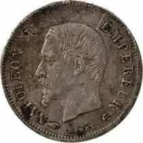 Napoleon III, Nude Head - 20 Centimes Silver 1859 In Paris