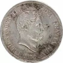 N&aacute;poles 120 Grana Ferdinand II - Arms - 1856