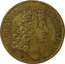Navy, Louis XIV - Brass Token
