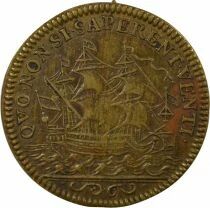 Navy, Louis XIV - Brass Token