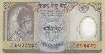 Nepal 10 Rupee Bir Bikram - Accession of the trone birthday´s - 2002