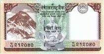 Népal 10 Rupees , Mont Everest - Markhor -2020 - Neuf