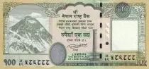 Nepal 100 Rupees - Mountain - Rhinocorn - 2019 - P.NEW