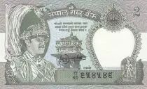 Nepal 2 Rupees - Roi Birendra Bir Bikram - Leopard - 2001 - P.29