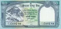 Népal 50 Rupees - Temple - Panthère - 2020 - P.NEW