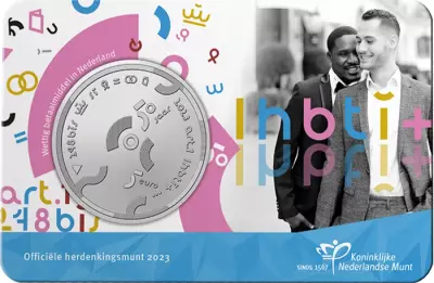 Netherlands  50 years of the COC - 5 Euros Coincard UNC 2023