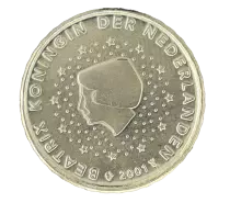 Netherlands 10 centimes d\'euro - Pays-Bas 2001