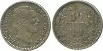 Netherlands 10 Cents Willem III