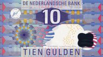 Netherlands 10 Gulden - Design géométrique - 1997 - P.99
