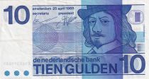 Netherlands 10 Gulden - Frans Hals - 1968 - Serial 0968399685