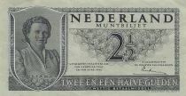 Netherlands 2 1/2 Gulden - Juliana - 1949 - P.73