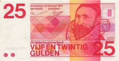 Netherlands 25 Gulden - J.P. Sweelinck - 1971 - P.92