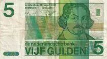 Netherlands 5 Gulden - J. Van den Vondel - 1973 - P.95