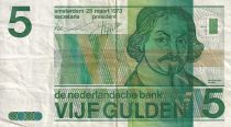 Netherlands 5 Gulden - J. Van den Vondel - 1973 - VF - P.95