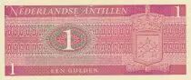 Netherlands Antilles 1 Gulden - View of harbor - 1970 - UNC - P.20a