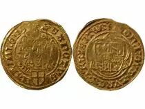 Netherlands Bishopric of Utrecht, David of Burgundy - Guilder - 1456 / 1496
