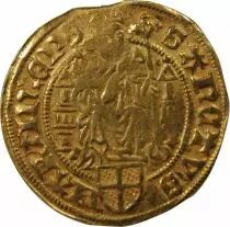 Netherlands Bishopric of Utrecht, David of Burgundy - Guilder - 1456 / 1496
