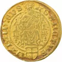 Netherlands Bishopric of Utrecht, David of Burgundy - Gulden - 1464 / 1492 Wijk bij Duurstede