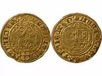 Netherlands Bishoprics of Utrecht, David of Bourgogne - Gold Florin - 1456 / 1496