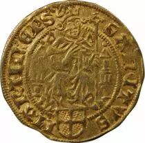 Netherlands Bishoprics of Utrecht, David of Bourgogne - Gold Florin - 1456 / 1496