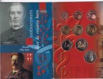 Netherlands BU Set - 1 cent to 2 euros + 1 commemorative medal - 2005