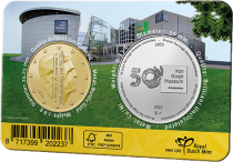Netherlands Coincard 50 centimes 2023 + Medal - 50 years of the Van Gogh Museum