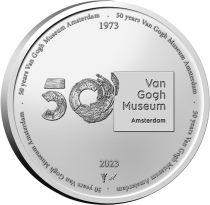Netherlands Coincard 50 centimes 2023 + Medal - 50 years of the Van Gogh Museum