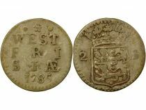 Netherlands West Frisiae - 2 Silver Stuivers - 1785 Hoorn
