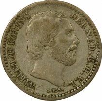 Netherlands Willem III - Silver 10 Cents - 1879 Utrecht