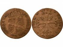 Neuchatel Neuch&acirc;tel, 	Frederick William II - 1/2 Batzen - 1791