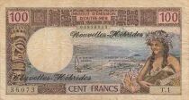 Neuen Hebriden 100 Francs - ND (1975) - P.18c
