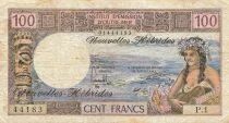 Neuen Hebriden 100 Francs - ND (1977) - P.18d