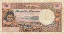 Neuen Hebriden 100 Francs - ND (1977) - P.18d