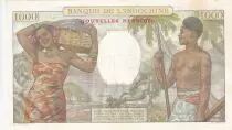 Neuen Hebriden 1000 Francs Market - 1945 - Specimen