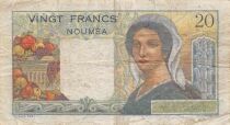 Neukaledonien 20 Francs - Young sheperd - ND (1951) - P.50a
