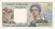 Neukaledonien 20 Francs Young farmer - ND (1954) - Specimen