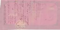 Neukaledonien 2000 Francs - French colonial note - 09-09-1869