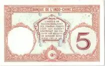 Neukaledonien 5 Francs Walhain - Specimen perfored - 1926