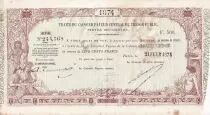 Neukaledonien 500 Francs - French colonial note - 21-02-1874 - XF+