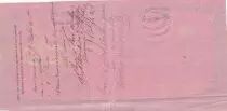 Neukaledonien 5000 Francs - French colonial note - 21-09-1867 - VF+