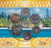 Neukaledonien Pacific Franc BU Set - New Caledonia - 2004